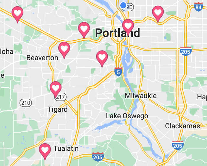 google maps portland adult soccer facilities